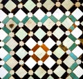 abstract morocco in africa tile the colorated pavement backgrou