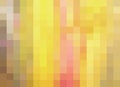 Abstract Mosaic Background in bright yellows/pink/taupe. Pixels background, mosaic, abstract background, illustration background Royalty Free Stock Photo