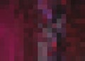 Abstract Mosaic Background in deep berry reds/pinks/wines. Pixels background, mosaic, abstract background, illustration background