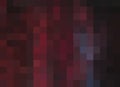 Abstract Mosaic Background in deep burgundy/red/wine/blue. Pixels background, mosaic, abstract background, illustration background