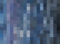 Abstract Mosaic Background in muted blues/lavender/greys. Pixels background, mosaic, abstract background, illustration background