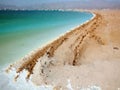 Abstract mosaic beach background.Polygonal sand and sea.