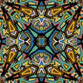 Abstract mosaic Kaleidoscope background