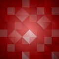 Abstract mosaic red background. Vector Illustration Royalty Free Stock Photo