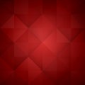 Abstract mosaic red background. Vector Illustration Royalty Free Stock Photo