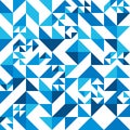 Abstract mosaic of right triangles Royalty Free Stock Photo