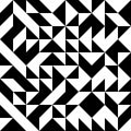 Abstract mosaic of right triangles Royalty Free Stock Photo