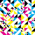 Abstract mosaic of right triangles Royalty Free Stock Photo