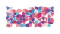 Abstract Mosaic Shattered Shapes Vector Background, Dynamic Design, vector design Generative AI Royalty Free Stock Photo