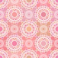 Abstract mosaic spirograph pattern