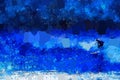 Abstract royal blue surfing background Royalty Free Stock Photo