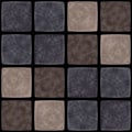 Abstract sepia brown gray mosaic tile