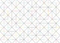 Abstract mosaic tiles vector background. Simple trendy symmetrical lines background Royalty Free Stock Photo