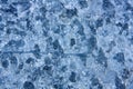 Abstract Mottled Blue Metal Texture