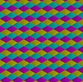 Abstract multi-color cube patterns background. Royalty Free Stock Photo