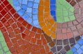 Abstract multi color mosaic bacground