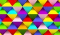 Abstract Multi Colored Pyramids Background