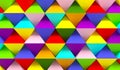 Abstract Multi Colored Pyramids Background Royalty Free Stock Photo