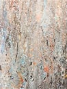 Abstract multi-colored watercolor painted background in subtle gray and brown colors