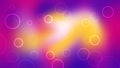 Abstract multicolor bubbles light background