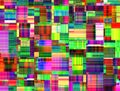 Abstract multicolor creative pattern Royalty Free Stock Photo