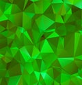 Abstract multicolor emerald green background. Vector polygonal design illustrator Royalty Free Stock Photo