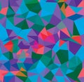 Abstract multicolor full Color rainbow background. Vector polygonal design illustrator Royalty Free Stock Photo