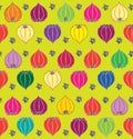 Abstract multicolor fun seamless pattern Royalty Free Stock Photo