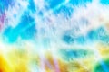 Abstract multicolor light wave background