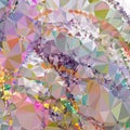 Abstract multicolor mosaic backdrop. Vector clip art.