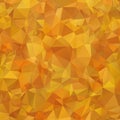 Abstract Multicolor orange, brown gradient geometric pattern. Triangles background. Polygonal raster abstract for your design. Coo