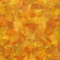 Abstract Multicolor orange, brown gradient geometric pattern. Triangles background. Polygonal raster abstract for your design. Coo