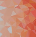 Abstract multicolor orange son background. Vector polygonal design illustrator