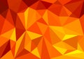 Abstract multicolor polygon triangles for background.