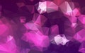Abstract Multicolor purple, pink polygonal illustration, which consist of triangles. Geometric background in Origami style with g Royalty Free Stock Photo