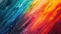 abstract multicolor spectrum