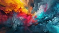 abstract multicolor spectrum Royalty Free Stock Photo