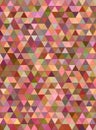 Abstract multicolor triangle mosaic background