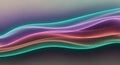 Abstract multicolor wave background with smooth flowing light lines Royalty Free Stock Photo