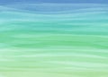 Brushed Painted green blue Abstract Background. Brush stroked painting. 2D Illustration. Royalty Free Stock Photo