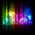 Abstract multicolored background