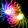 Abstract multicolored background