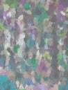 Abstract multicolored background with textured paint blobs.. Royalty Free Stock Photo