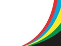 Abstract multicolored background. Vector graphics for design. Waves, texture. Royalty Free Stock Photo