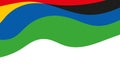 Olympic background. Abstract multicolored background. Vector graphics for design.