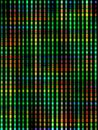 Abstract multicolored beaded curtain is moving. Abstract blur for various design backgrounds.