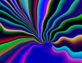 Abstract multicolored blurred motion, contemporary decorative surface pattern