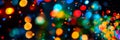 Abstract multicolored bokeh background. Christmas and New Year concept Royalty Free Stock Photo