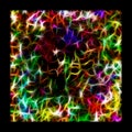 Abstract multicolored fractal background. Royalty Free Stock Photo