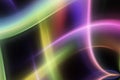 Abstract multicolored fractal neon background Royalty Free Stock Photo